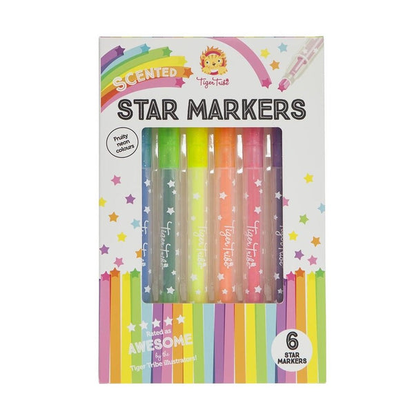 Tiger tribe scented star markers available from www.thecollectivenz.com