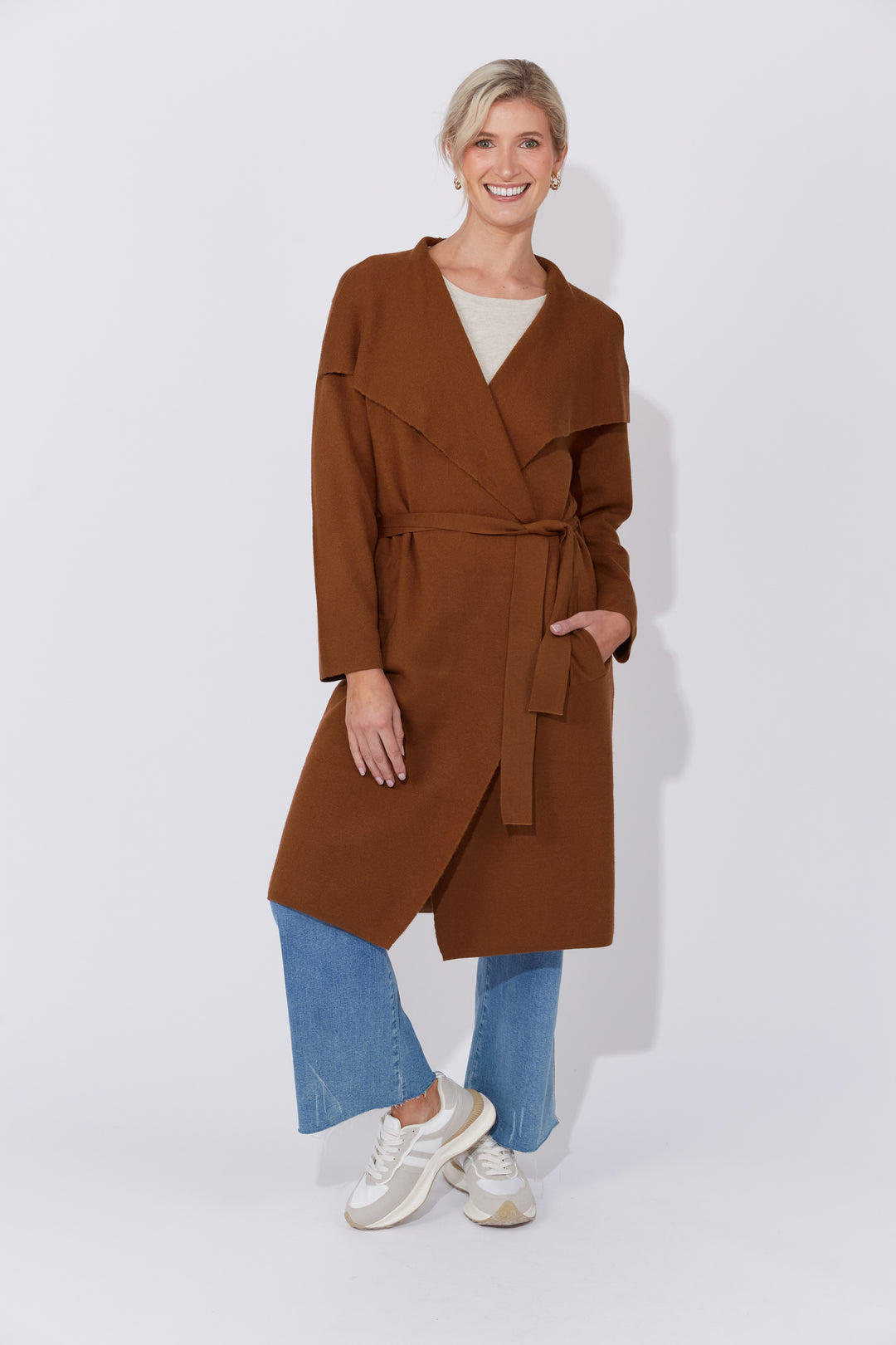 Add a refined touch with the Cairo Cardigan available from www.thecollectivenz.com