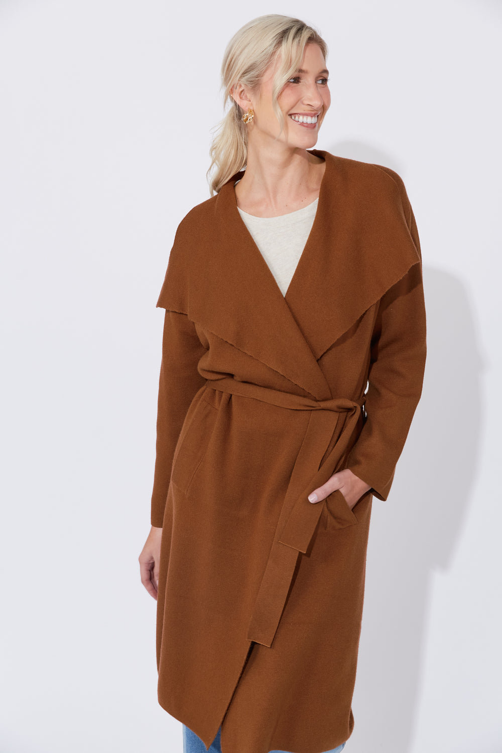 Add a refined touch with the Cairo Cardigan available from www.thecollectivenz.com