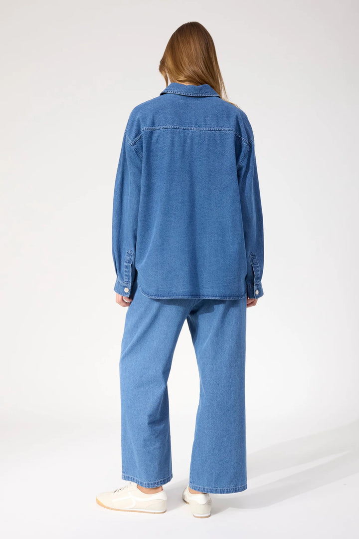Denver Denim Shirt - Blue