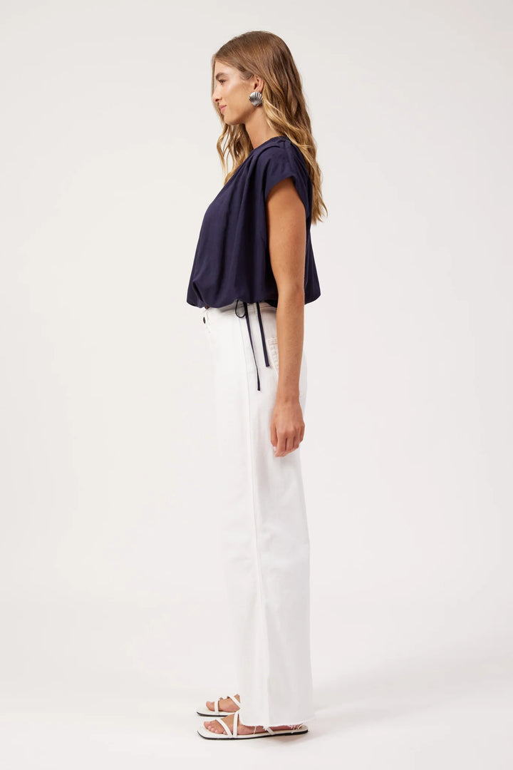 Positano Navy Top | Haven
