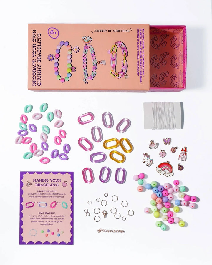 Decorate Your Own Chunky Bracelets | Journey Of Something