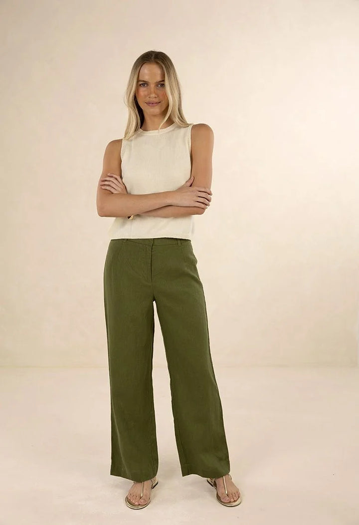 Olive Delta Pant | Humidity