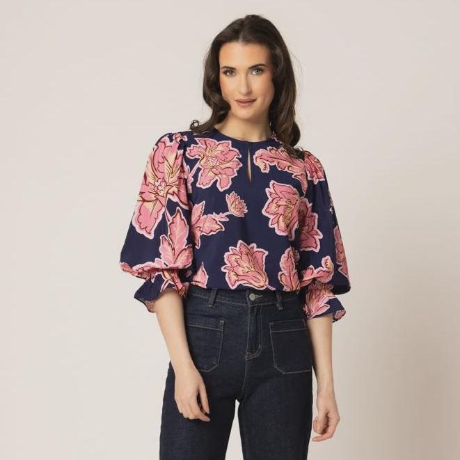 Fleur Top Pink Lady | Leila + Luca