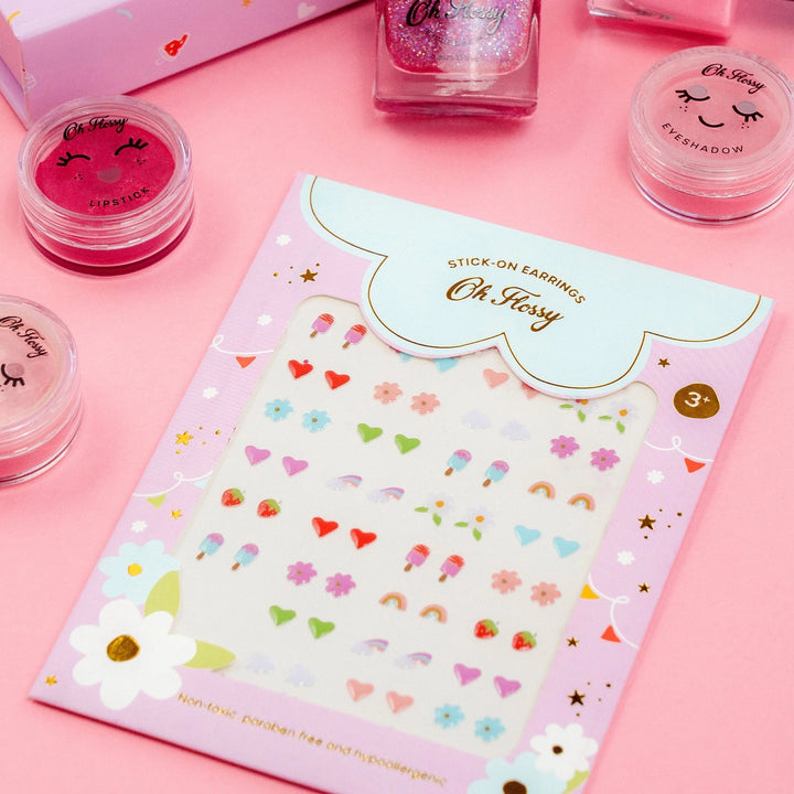 Oh Flossy - Kids Stick-on  Earrings