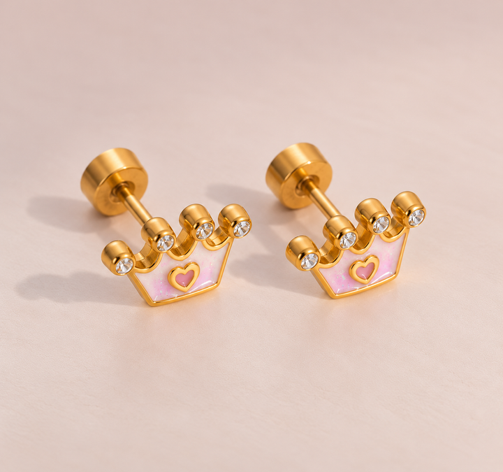 Crown Kids Studs| Collective Kids