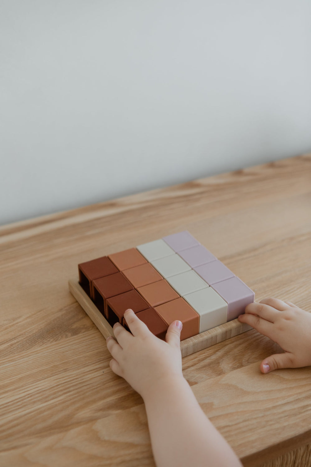 Tiny Table silicone first blocks available from www.thecollectivenz.com