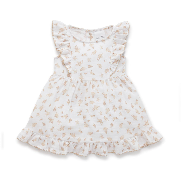 Sable Muslin Dress - White (LAST SIZE 4y)