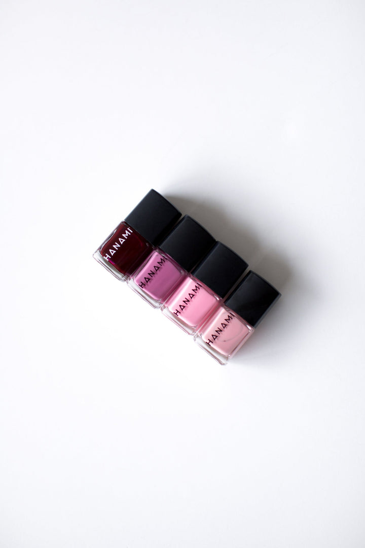 Hanami mini nail polish gift pack available from www.thecollectivenz.com