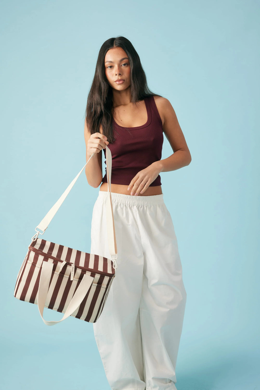 Cocoa Stripe Midi cool base
