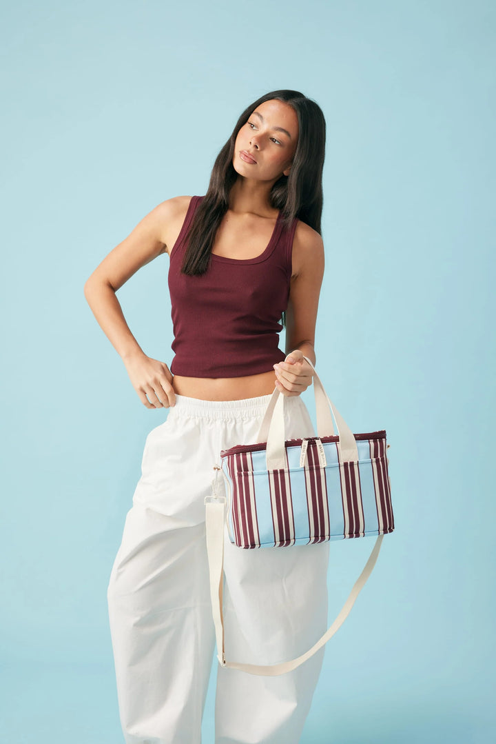 Mulberry stripe Midi cool base