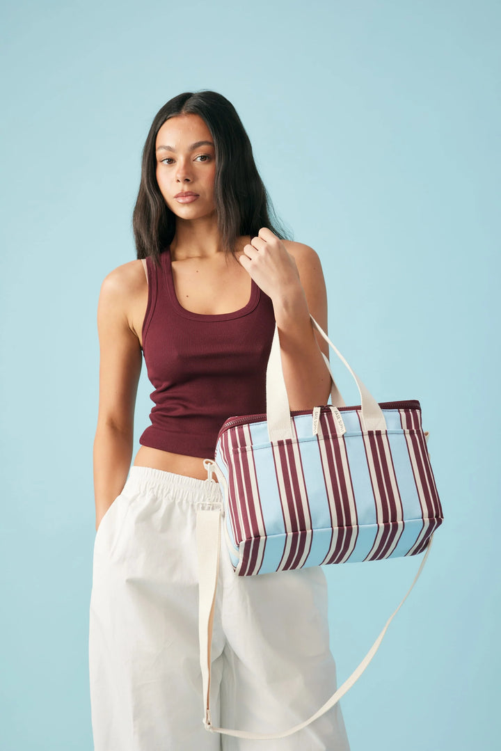Mulberry stripe Midi cool base
