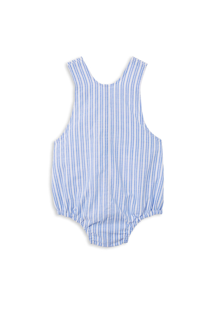 Milky sailor stripe playsuit available from www.thecollectivenz.com