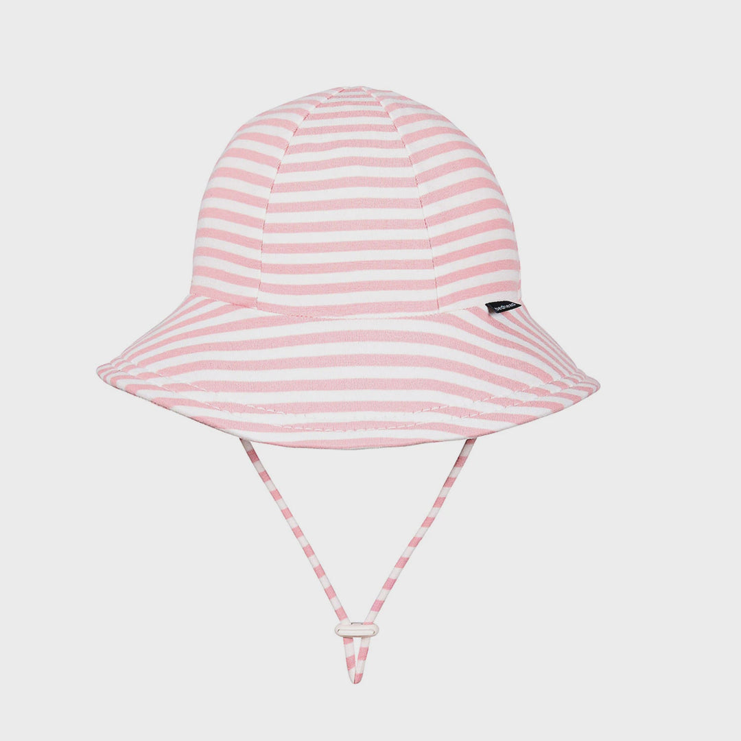 Bedhead Toddler Bucket Sun Hat - Pink Stripe