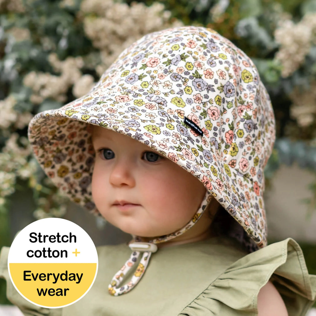 Bedhead Toddler Bucket Sun Hat - Floret