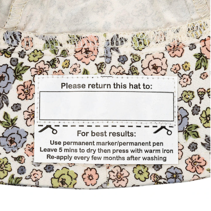 Bedhead Toddler Bucket Sun Hat - Floret