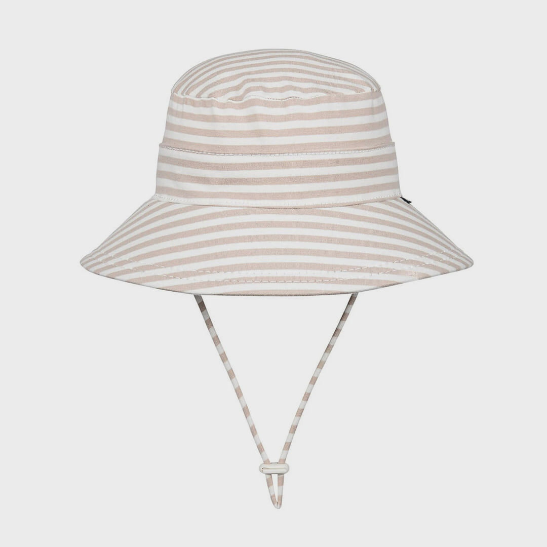 Bedhead Classic Bucket Sun Hat - Natural Stripe