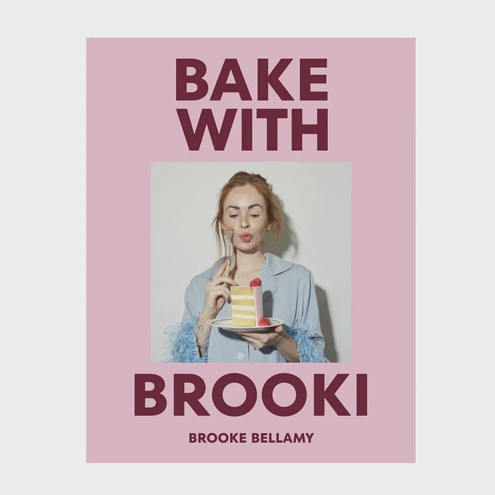Bake With Brooki Hardcover Book