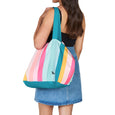Dock & Bay: Beach Tote Bag M - Coastal Candy
