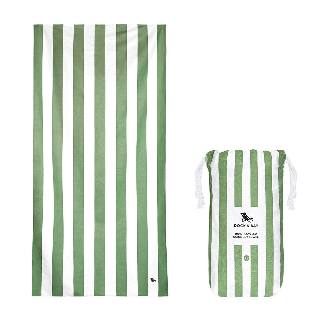 Beach Towel Cabana Collection XL | Cayman Olive