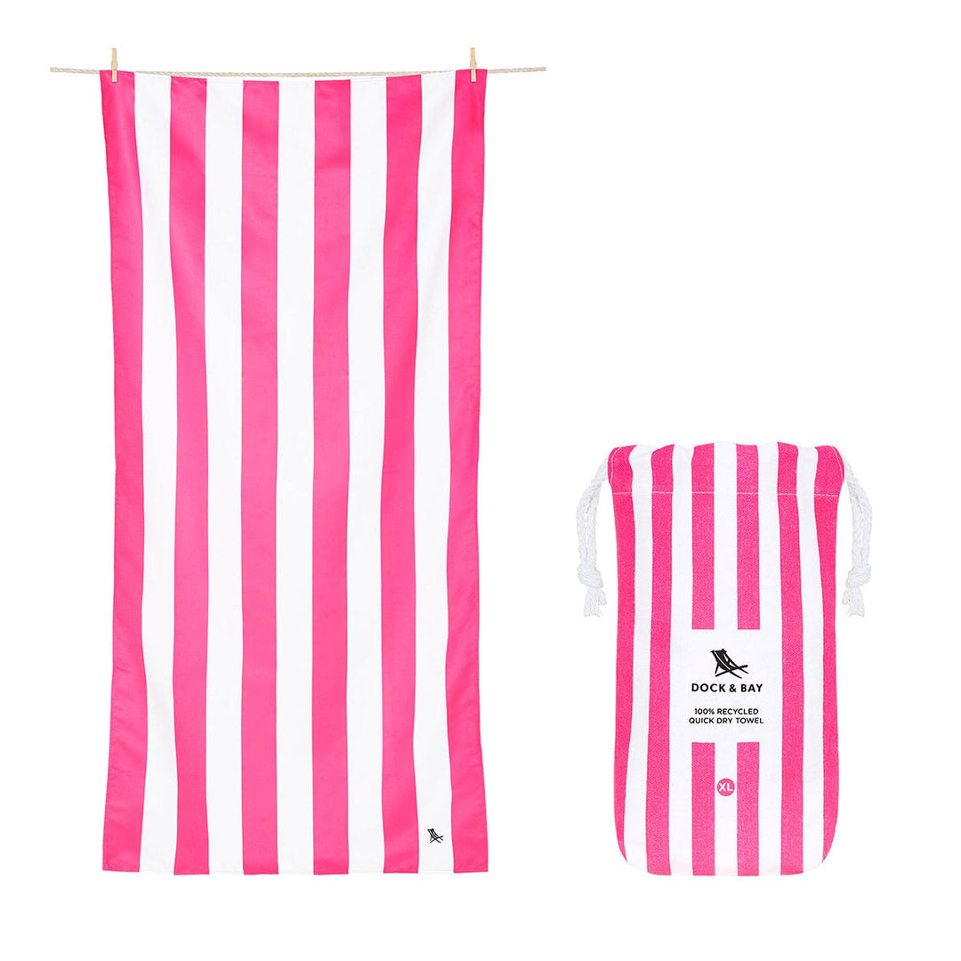 Beach Towel Cabana Collection XL | Phi Phi Pink