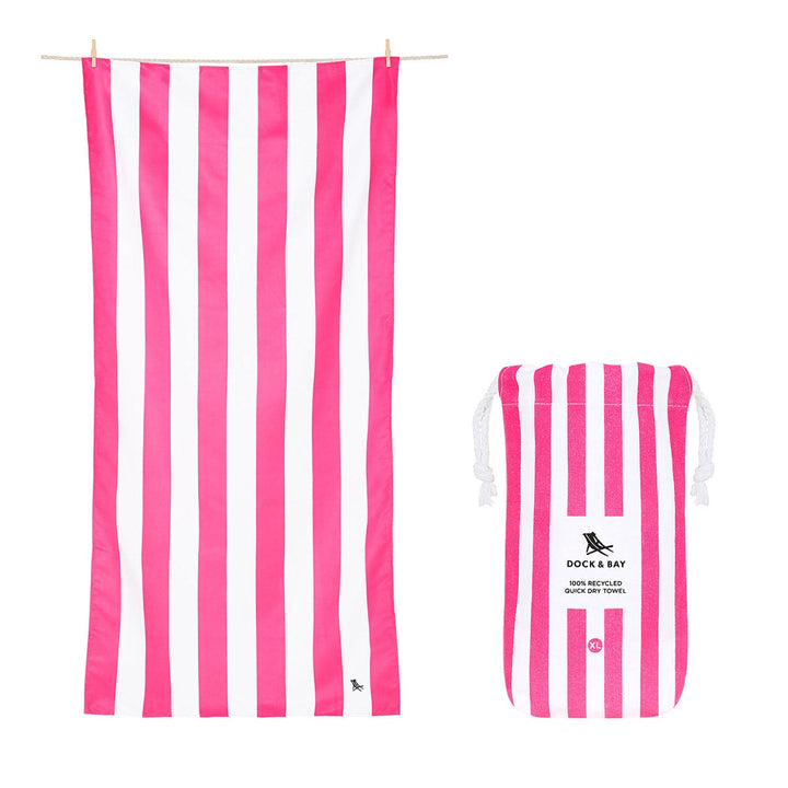 Beach Towel Cabana Collection XL | Phi Phi Pink