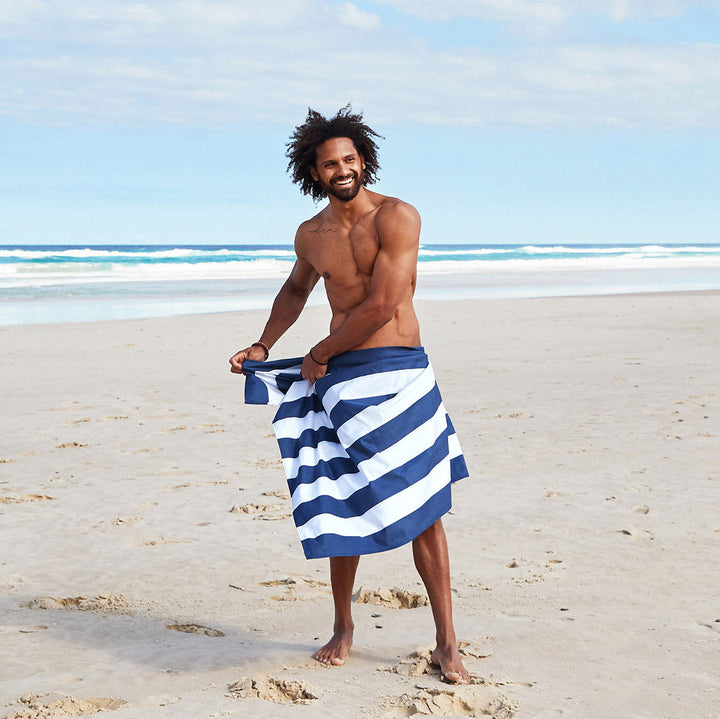 Beach Towel Cabana Collection XL | Whitsunday Blue