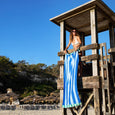 Dock & Bay: Beach Towel Clubhouse Collection XL - Blue Sky