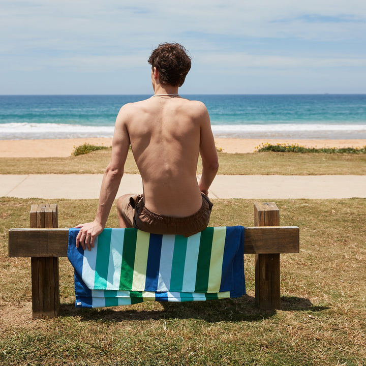 Dock & Bay: Beach Towel Summer Collection L - Cool Lagoon