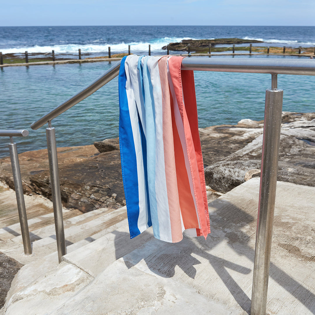 Dock & Bay quick dry beach towel available from www.thecollectivenz.com