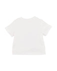 White t-shirt on a white background