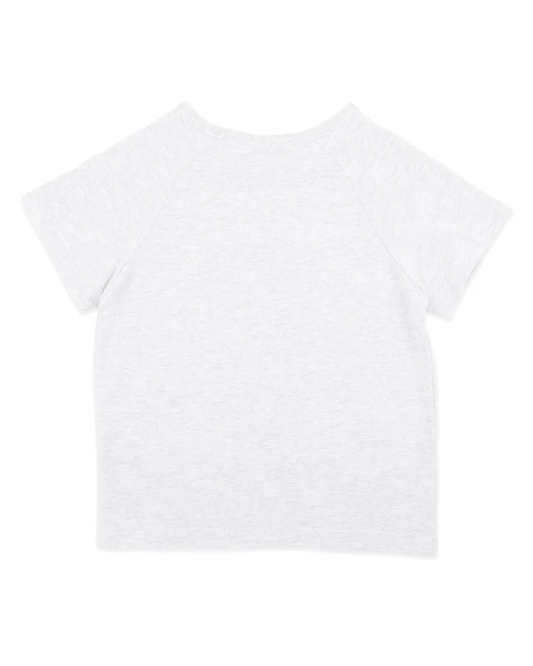 White t-shirt on a white background