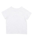 White t-shirt on a white background