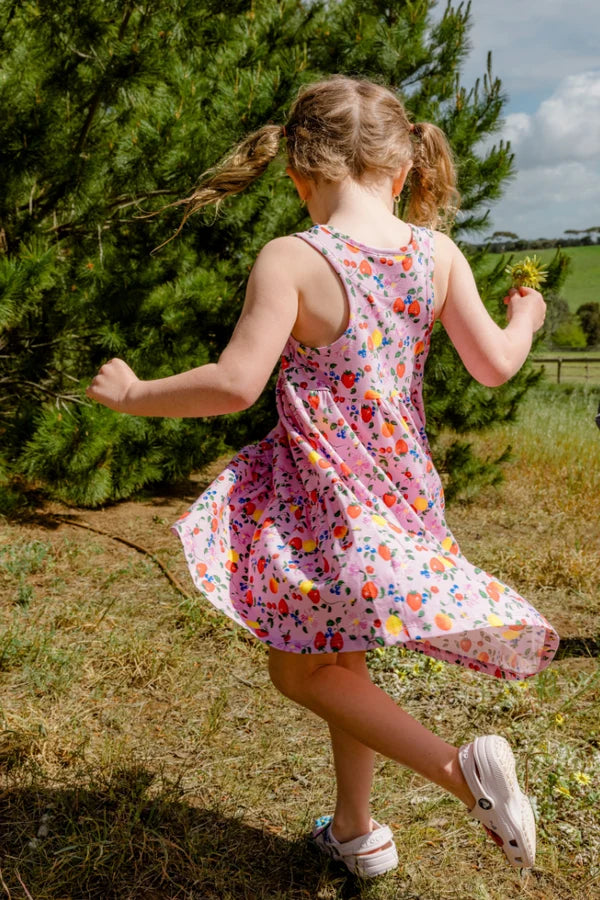 Berry Bright Dress | Milky