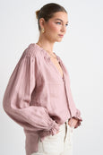 Re:Union linen blouse available from www.thecollectivenz.com