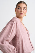 Re:Union linen blouse available from www.thecollectivenz.com