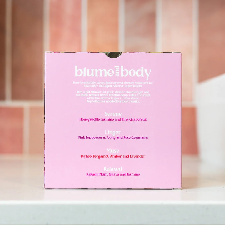 Honey Blumes Shower Steamer Four Pack | Blume & Body