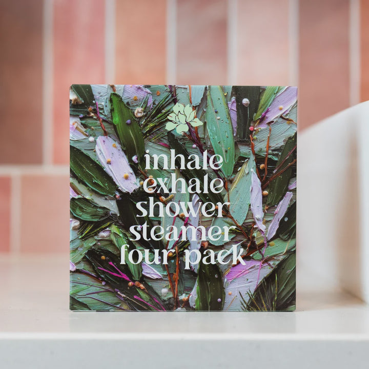 Inhale Exhale Shower Steamer Four Pack | Blume & Body