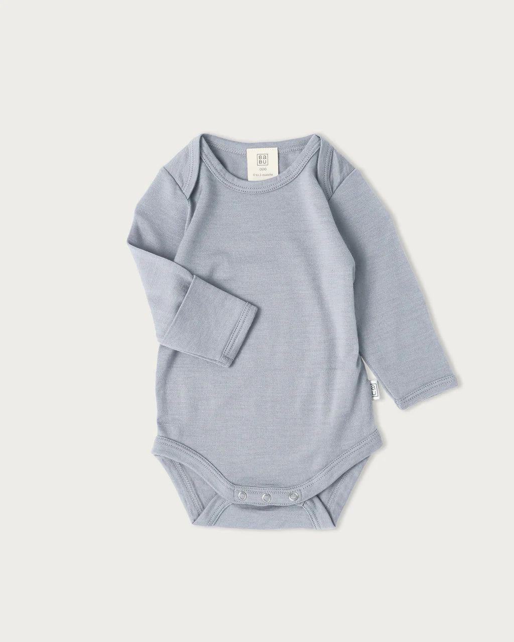 Merino Bodysuit - periwinkle