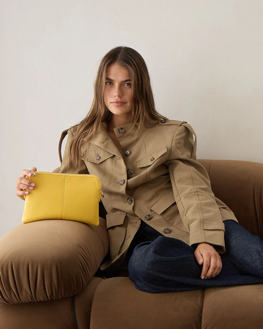 Elms & King Lemon Bowery Crossbody Bag
