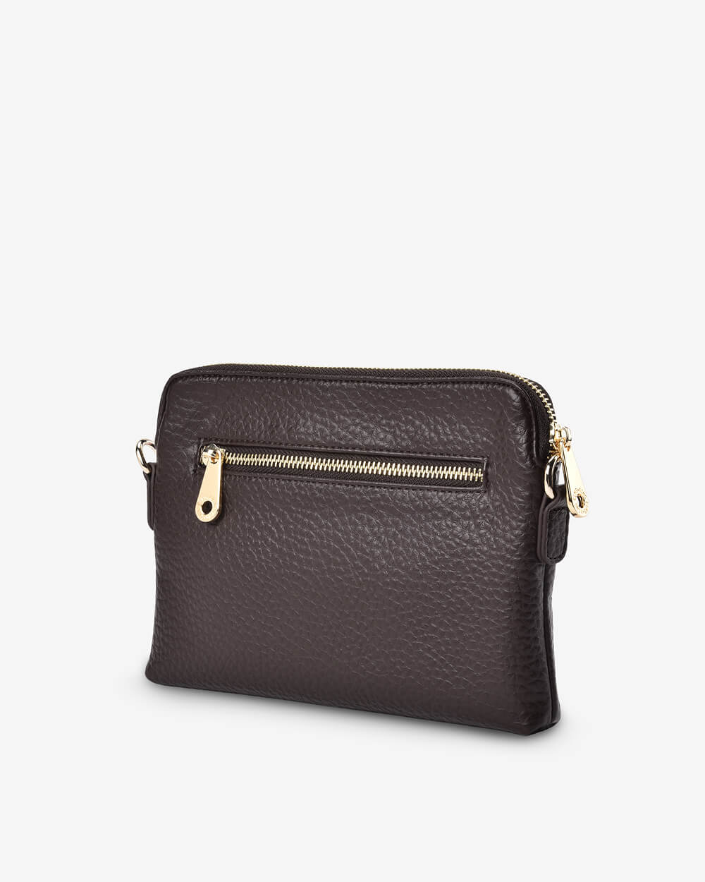 Elms & King Chocolate Bowery Crossbody Bag