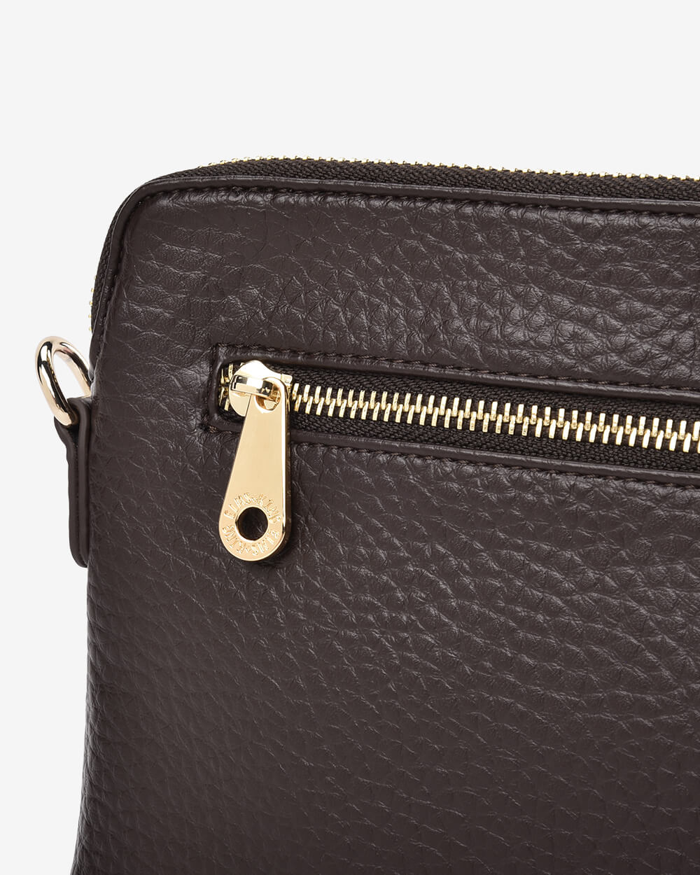 Elms & King Chocolate Bowery Crossbody Bag