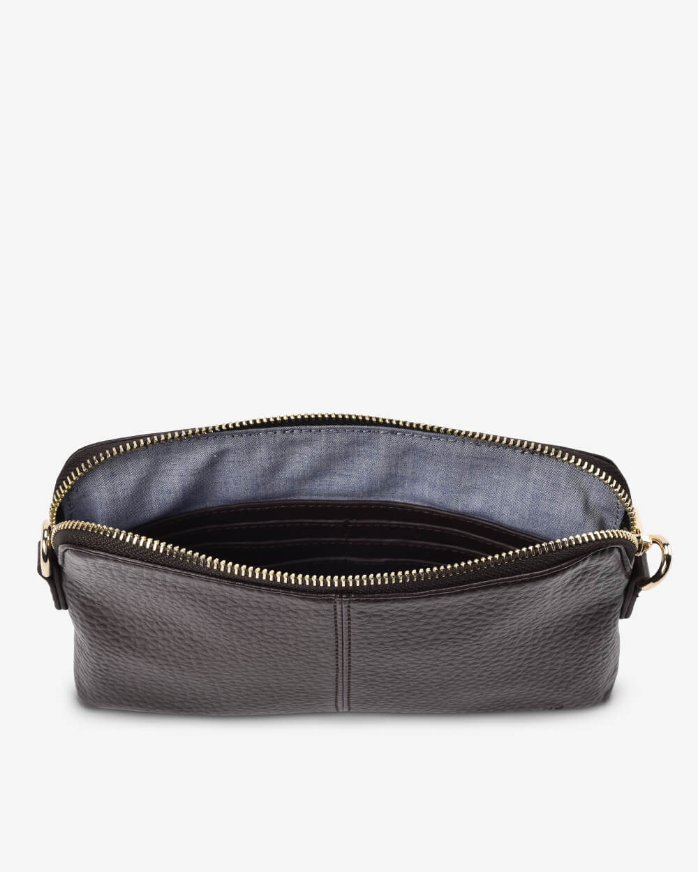 Elms & King Chocolate Bowery Crossbody Bag