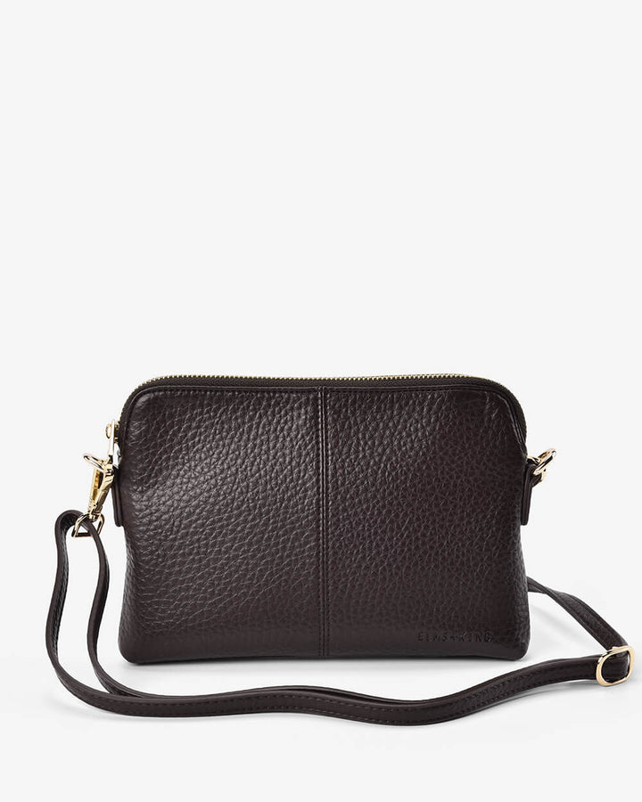 Elms & King Chocolate Bowery Crossbody Bag