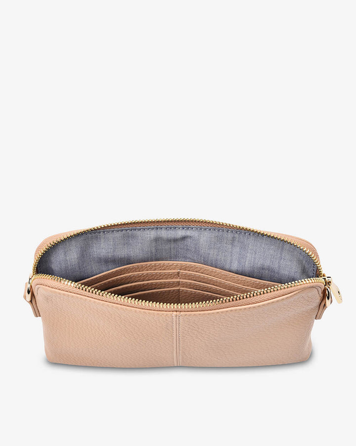 Elms & King Natural Pebble Bowery Crossbody Bag