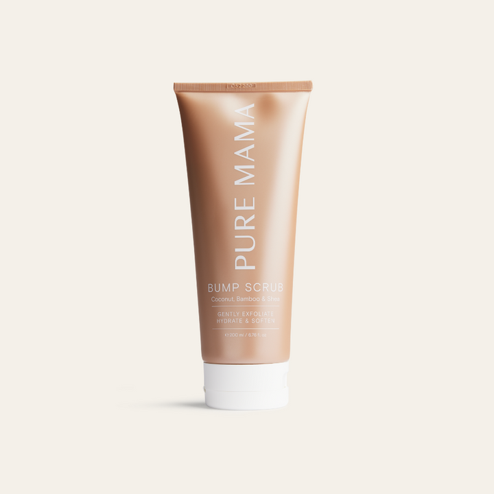 Pure Mama Bump scrub available from www.thecollectivenz.com