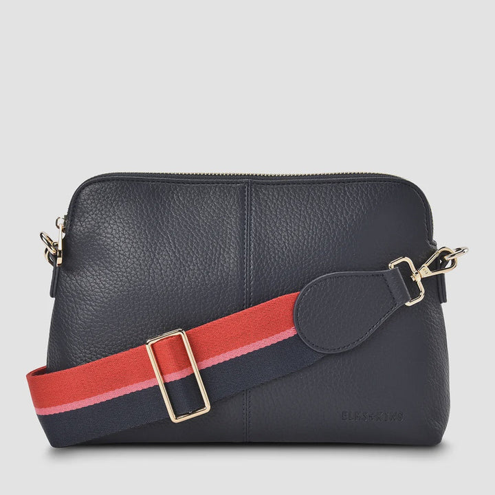 Elms & King Large Burbank Crossbody Bag - French Navy