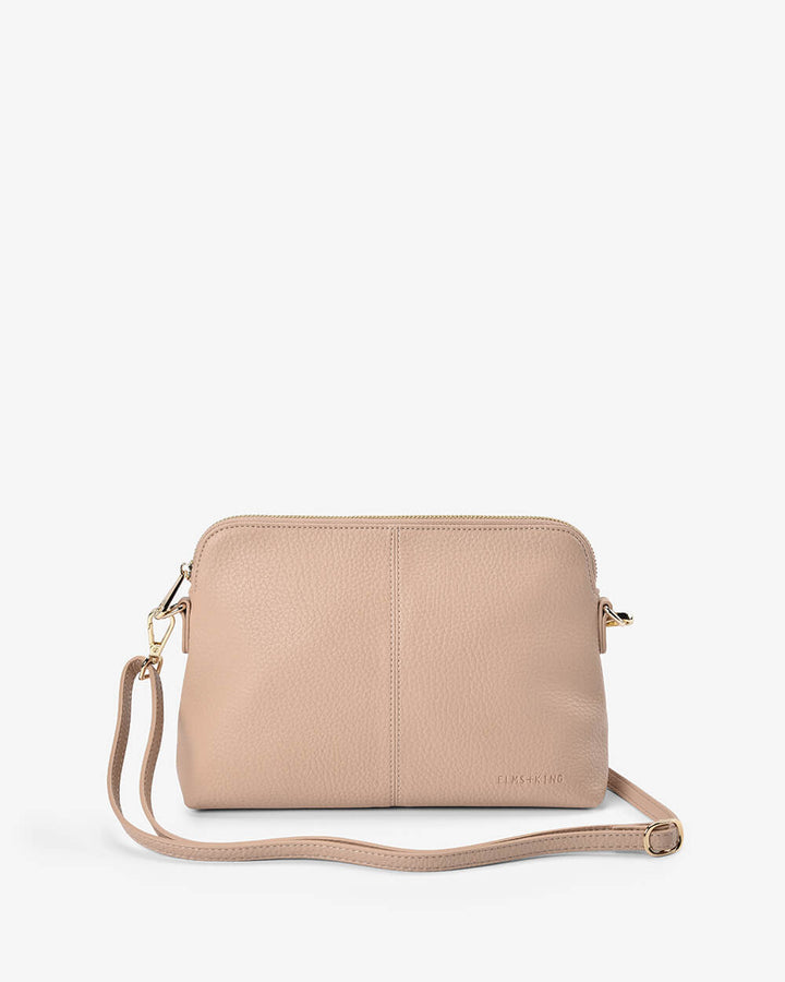 Large Burbank Crossbody Bag - Neutral  Pebble
