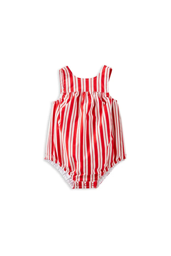 Candy Cane Stripe Playsuit | Milky