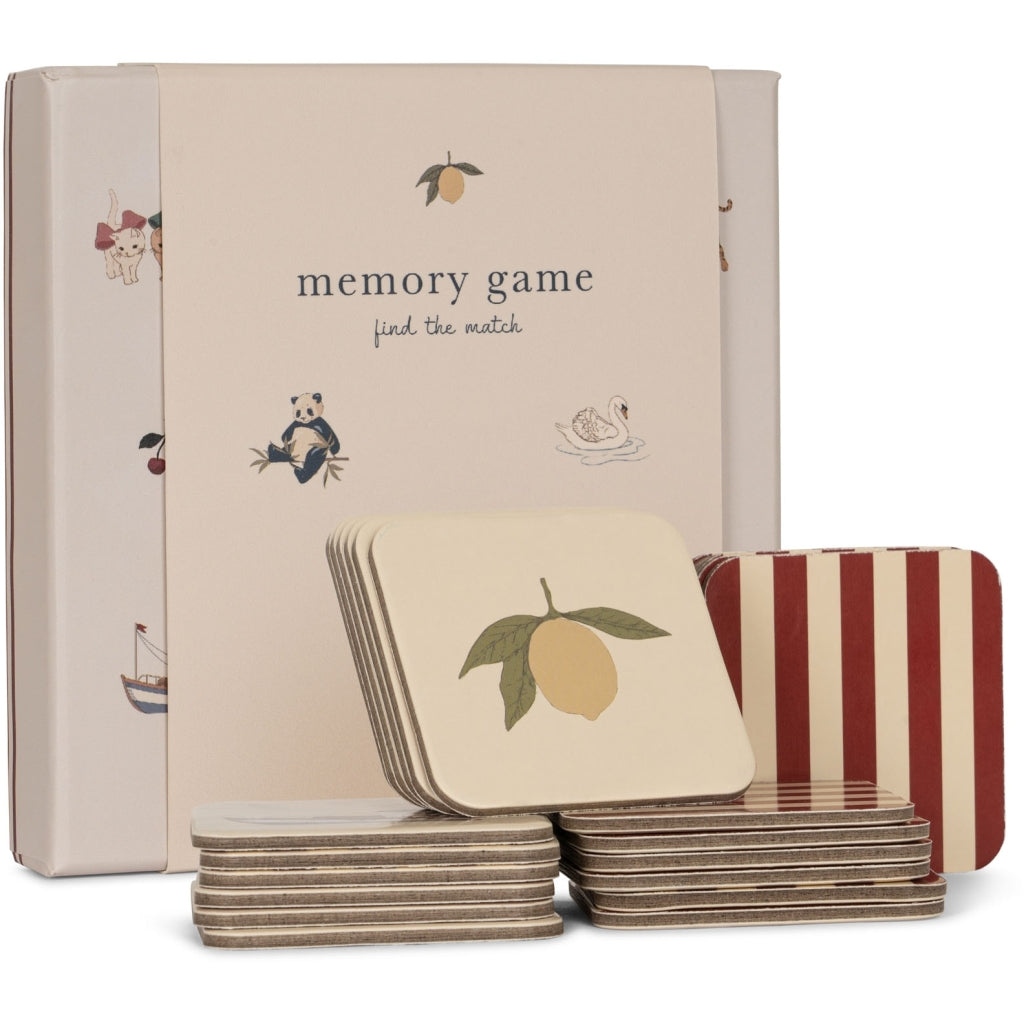 Cardboard Memory Game - Beige – Collective NZ